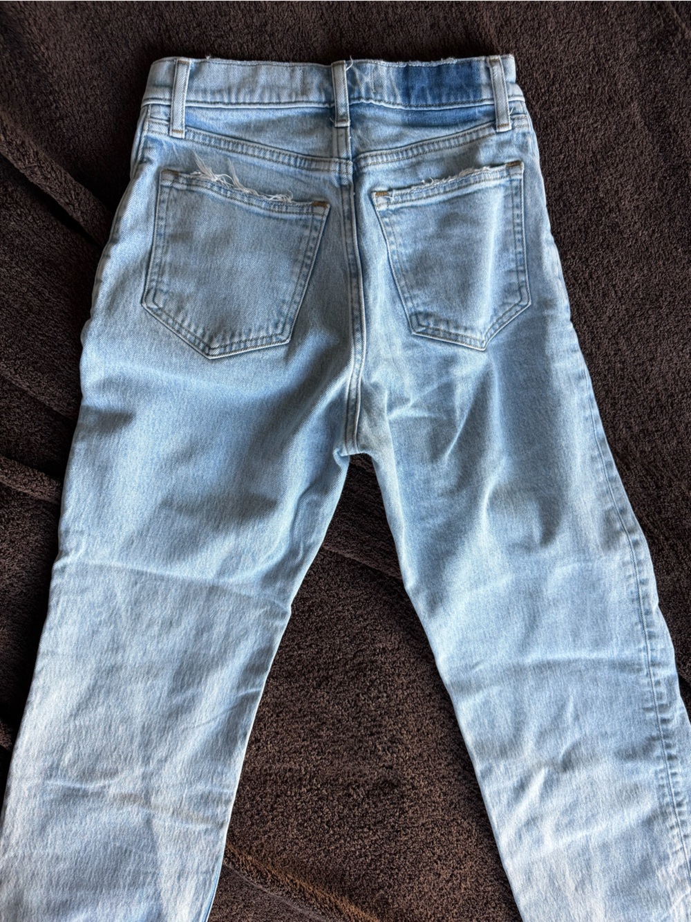 Abercrombie & Fitch Light Blue Women’s Jeans Overalls